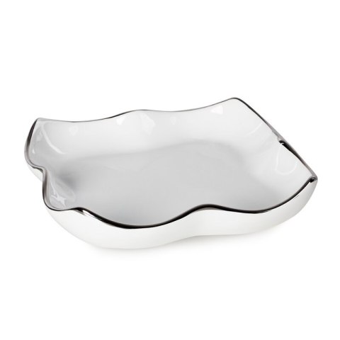 PATERA DEKORACYJNA TONY (02) 20 X 20 X 5 CM BIAŁY PATERA DEKORACYJNA TONY (02) 20 X 20 X 5 CM BIAŁY