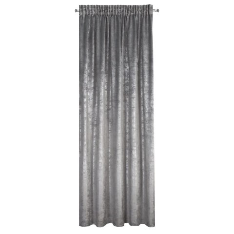 ZASŁONA GOTOWA AVENA NA TAŚMIE 135 X 270 CM STALOWY ZASŁONA GOTOWA AVENA NA TAŚMIE 135 X 270 CM STALOWY