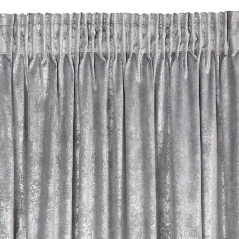 ZASŁONA GOTOWA AVENA NA TAŚMIE 135 X 270 CM STALOWY ZASŁONA GOTOWA AVENA NA TAŚMIE 135 X 270 CM STALOWY