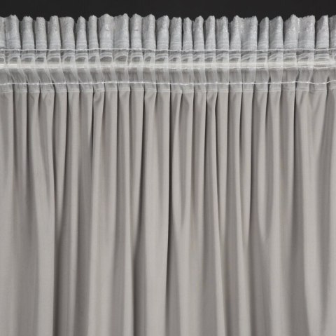 ZASŁONA GOTOWA AVENA NA TAŚMIE 135 X 270 CM STALOWY ZASŁONA GOTOWA AVENA NA TAŚMIE 135 X 270 CM STALOWY