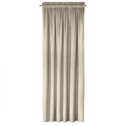 ZASŁONA GOTOWA D91 ROSA NA TAŚMIE 135 X 300 CM BEŻOWY