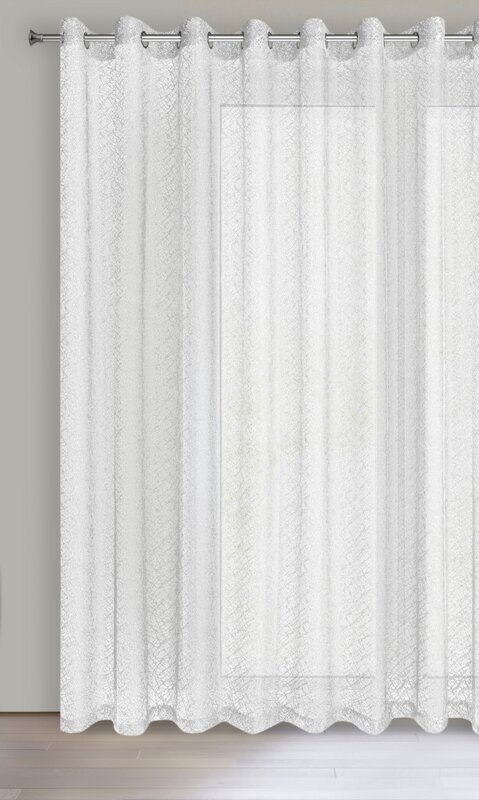 FIRANA GOTOWA AMANDA 300 X 250 CM BIAŁY