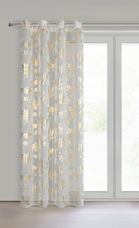 FIRANA GOTOWA DELIA 140 X 250 CM BIAŁY FIRANA GOTOWA DELIA 140 X 250 CM BIAŁY
