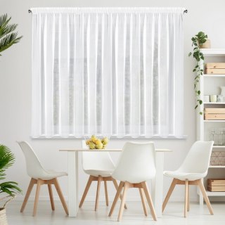 FIRANA GOTOWA LUCY NA TAŚMIE 350 X 150 CM BIAŁY