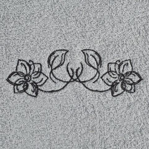 KOMPLET RĘCZNIKÓW 3 56 X 36 X 7 CM SREBRNY KOMPLET RĘCZNIKÓW 3 56 X 36 X 7 CM SREBRNY