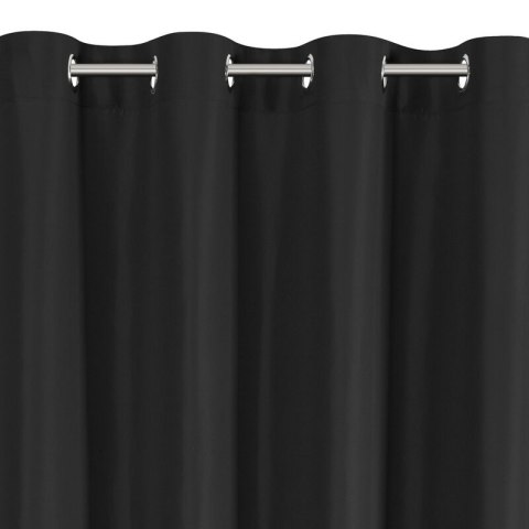 ZASŁONA GOTOWA ADARI 140 X 250 CM CZARNY