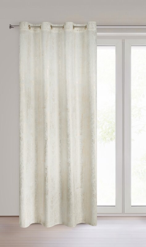 ZASŁONA GOTOWA DARA 140 X 250 CM KREMOWY