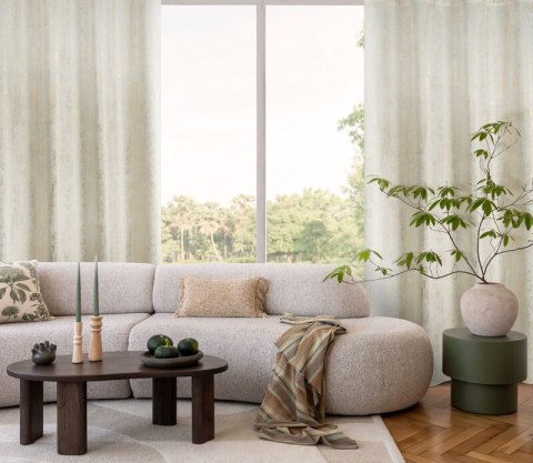 ZASŁONA GOTOWA DARA 140 X 250 CM KREMOWY