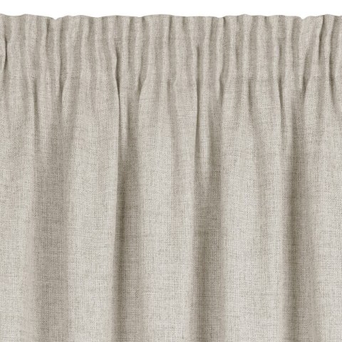 ZASŁONA GOTOWA JULA2 NA TAŚMIE 140 X 270 CM BEŻOWY