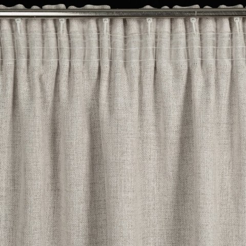 ZASŁONA GOTOWA JULA2 NA TAŚMIE 140 X 270 CM BEŻOWY