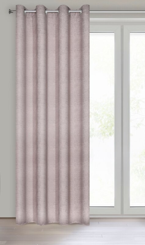 ZASŁONA GOTOWA MABEL 140 X 250 CM RÓŻOWY ZASŁONA GOTOWA MABEL 140 X 250 CM RÓŻOWY