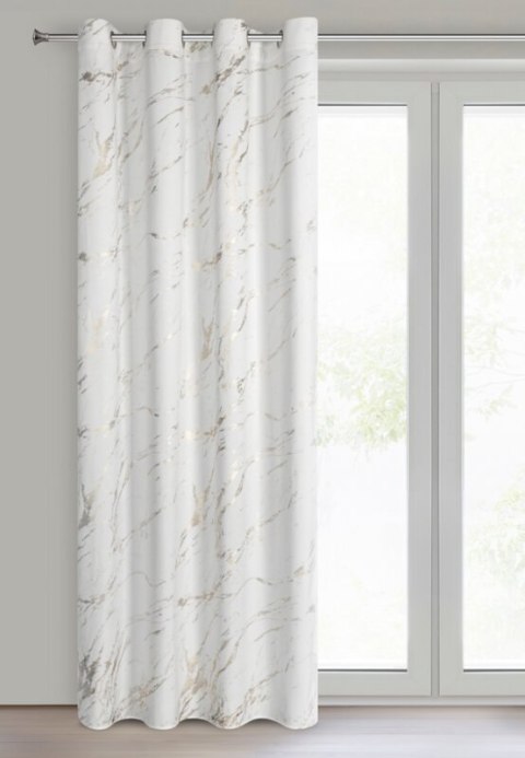 ZASŁONA GOTOWA MOLLY 140 X 250 CM BIAŁY ZASŁONA GOTOWA MOLLY 140 X 250 CM BIAŁY