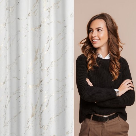 ZASŁONA GOTOWA MOLLY 140 X 250 CM BIAŁY ZASŁONA GOTOWA MOLLY 140 X 250 CM BIAŁY