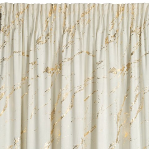 ZASŁONA GOTOWA MOLLY NA TAŚMIE 140 X 270 CM KREMOWY ZASŁONA GOTOWA MOLLY NA TAŚMIE 140 X 270 CM KREMOWY