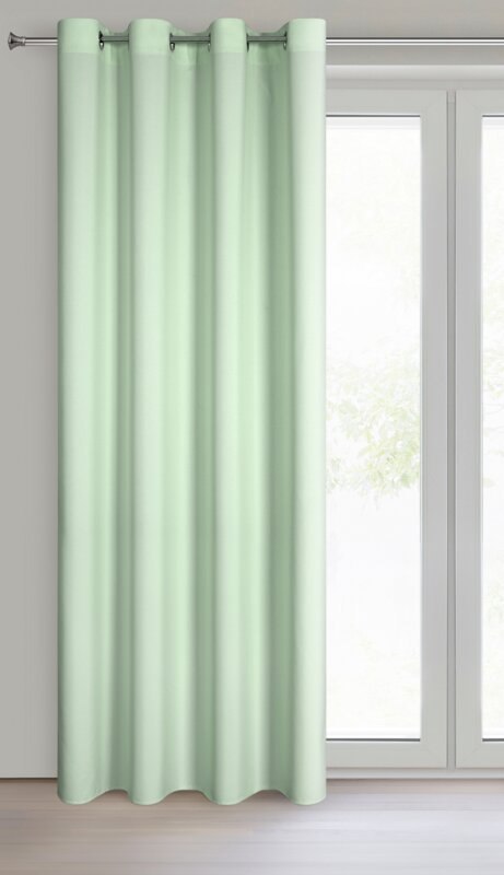 ZASŁONA GOTOWA RITA 140 X 250 CM JASNOZIELONY ZASŁONA GOTOWA RITA 140 X 250 CM JASNOZIELONY