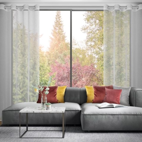 FIRANA GOTOWA ABI1 140 X 250 CM BIAŁY FIRANA GOTOWA ABI1 140 X 250 CM BIAŁY