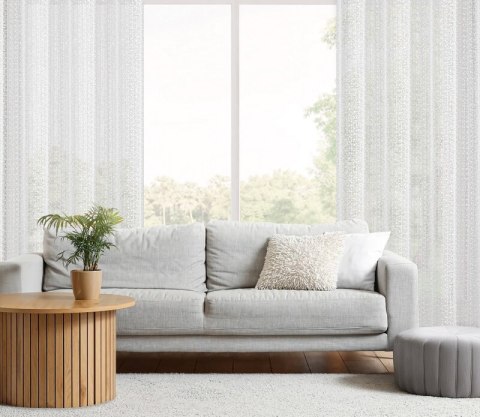 FIRANA GOTOWA KLOE 140 X 250 CM BIAŁY FIRANA GOTOWA KLOE 140 X 250 CM BIAŁY