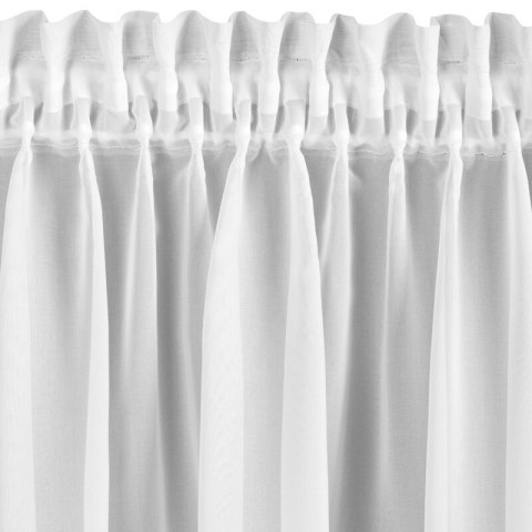 FIRANA GOTOWA LILI NA TAŚMIE 150 X 60 CM BIAŁY