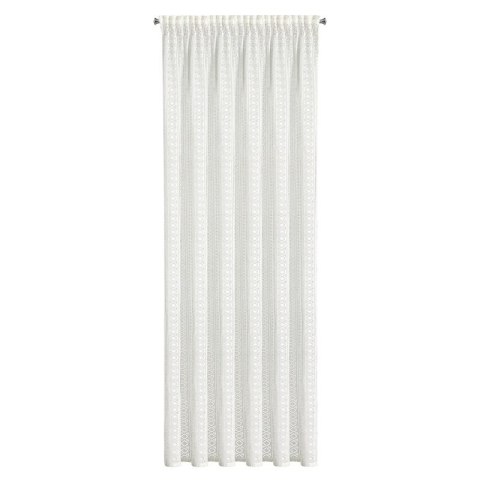 FIRANA GOTOWA LILIANA NA TAŚMIE 140 X 260 CM BIAŁY FIRANA GOTOWA LILIANA NA TAŚMIE 140 X 260 CM BIAŁY
