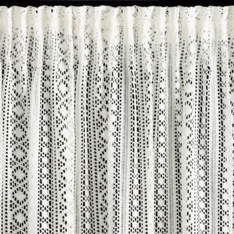 FIRANA GOTOWA LILIANA NA TAŚMIE 140 X 260 CM BIAŁY FIRANA GOTOWA LILIANA NA TAŚMIE 140 X 260 CM BIAŁY