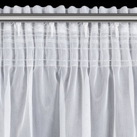 FIRANA GOTOWA MIREA NA TAŚMIE 350 X 150 CM BIAŁY FIRANA GOTOWA MIREA NA TAŚMIE 350 X 150 CM BIAŁY