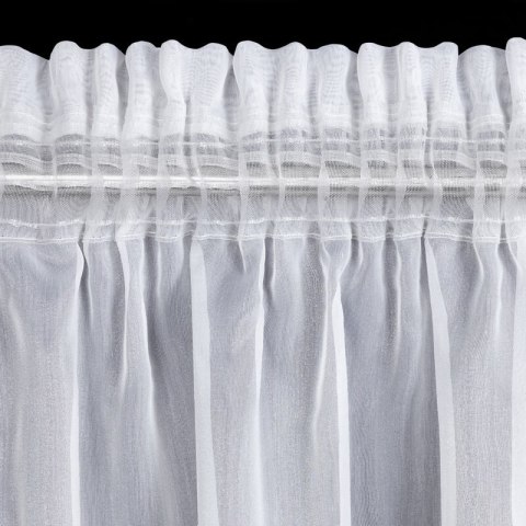 FIRANA GOTOWA MIREA NA TAŚMIE 350 X 150 CM BIAŁY FIRANA GOTOWA MIREA NA TAŚMIE 350 X 150 CM BIAŁY