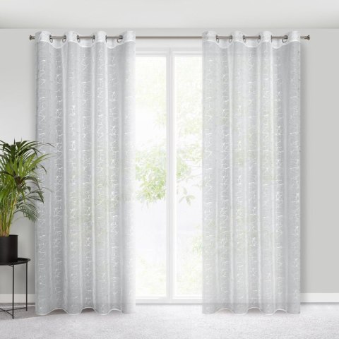 FIRANA GOTOWA REVA 140 X 250 CM BIAŁY