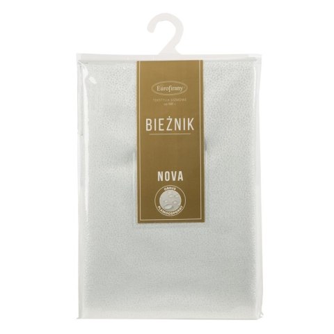 OBRUS EDNA 40 X 140 CM BIAŁY OBRUS EDNA 40 X 140 CM BIAŁY