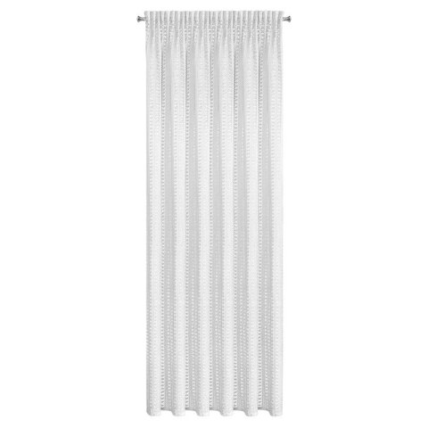 ZASŁONA GOTOWA BONITA NA TAŚMIE 140 X 250 CM BIAŁY ZASŁONA GOTOWA BONITA NA TAŚMIE 140 X 250 CM BIAŁY