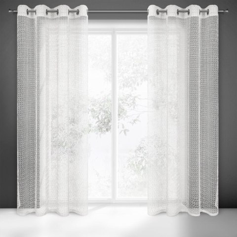 ZASŁONA GOTOWA LARA 140 X 250 CM BIAŁY ZASŁONA GOTOWA LARA 140 X 250 CM BIAŁY