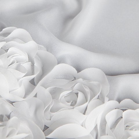 ZASŁONA GOTOWA ROSES 11 NA TAŚMIE 150 X 70 CM BIAŁY ZASŁONA GOTOWA ROSES 11 NA TAŚMIE 150 X 70 CM BIAŁY