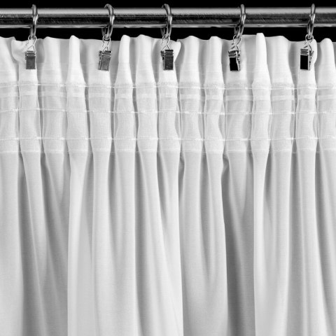 ZASŁONA GOTOWA ROSES 3 NA TAŚMIE 350 X 270 CM BIAŁY ZASŁONA GOTOWA ROSES 3 NA TAŚMIE 350 X 270 CM BIAŁY