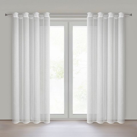 FIRANA GOTOWA ELIRA 140 X 250 CM BIAŁY FIRANA GOTOWA ELIRA 140 X 250 CM BIAŁY