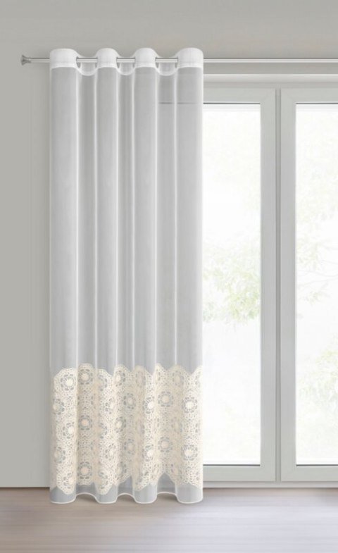 FIRANA GOTOWA LIZA 140 X 250 CM BEŻOWY
