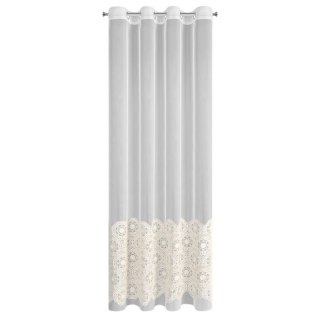 FIRANA GOTOWA LIZA 140 X 250 CM BEŻOWY