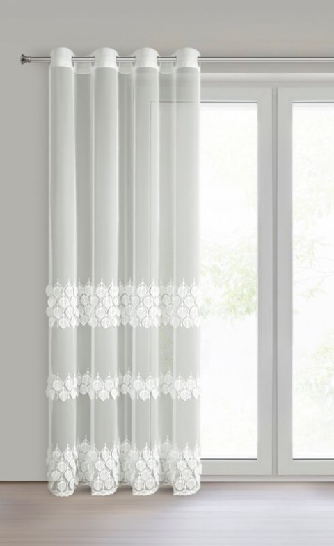 FIRANA GOTOWA NIRA 140 X 250 CM KREMOWY FIRANA GOTOWA NIRA 140 X 250 CM KREMOWY