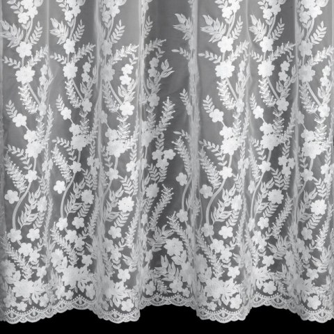 FIRANA GOTOWA TALINA 140 X 250 CM BIAŁY FIRANA GOTOWA TALINA 140 X 250 CM BIAŁY