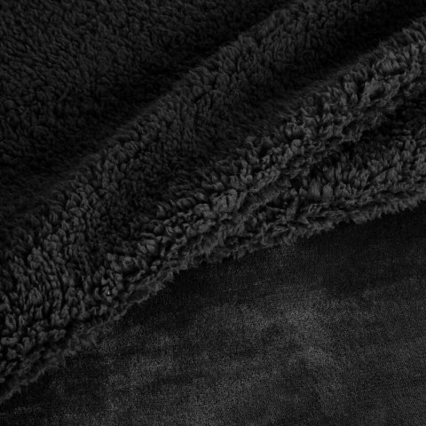 KOC TEDY 70 X 160 CM CZARNY KOC TEDY 70 X 160 CM CZARNY