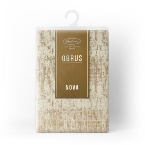 OBRUS ALINA 140 X 220 CM BEŻOWY