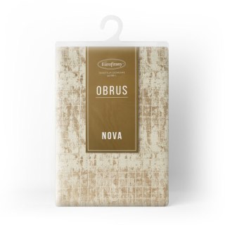 OBRUS ALINA 140 X 260 CM BEŻOWY