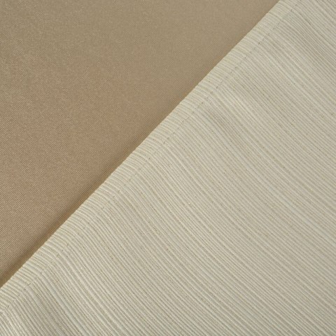 OBRUS GLAMO 140 X 220 CM BEŻOWY OBRUS GLAMO 140 X 220 CM BEŻOWY