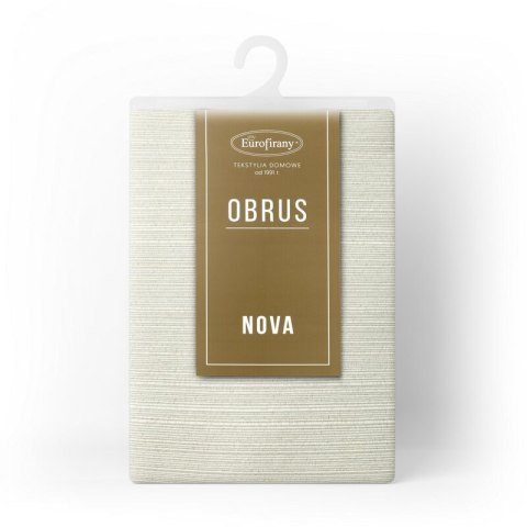 OBRUS GLAMO 140 X 220 CM BEŻOWY OBRUS GLAMO 140 X 220 CM BEŻOWY