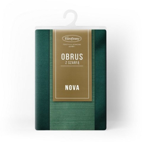 OBRUS GLAMO 140 X 220 CM ZIELONY OBRUS GLAMO 140 X 220 CM ZIELONY