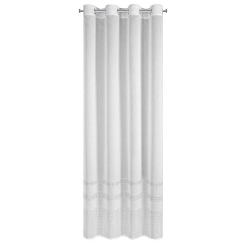 ZASŁONA GOTOWA ELIRA 140 X 250 CM BIAŁY ZASŁONA GOTOWA ELIRA 140 X 250 CM BIAŁY