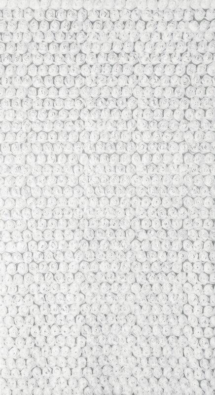ZASŁONA GOTOWA ROSES 1 140 X 250 CM BIAŁY ZASŁONA GOTOWA ROSES 1 140 X 250 CM BIAŁY