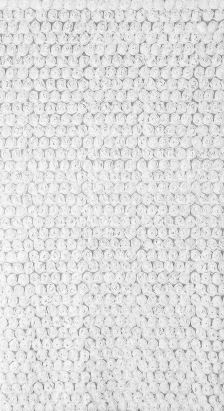 ZASŁONA GOTOWA ROSES 1 NA TAŚMIE 140 X 270 CM BIAŁY ZASŁONA GOTOWA ROSES 1 NA TAŚMIE 140 X 270 CM BIAŁY