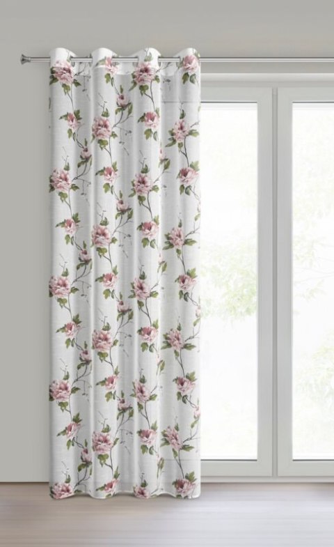 ZASŁONA GOTOWA RUTH 135 X 250 CM BIAŁY ZASŁONA GOTOWA RUTH 135 X 250 CM BIAŁY