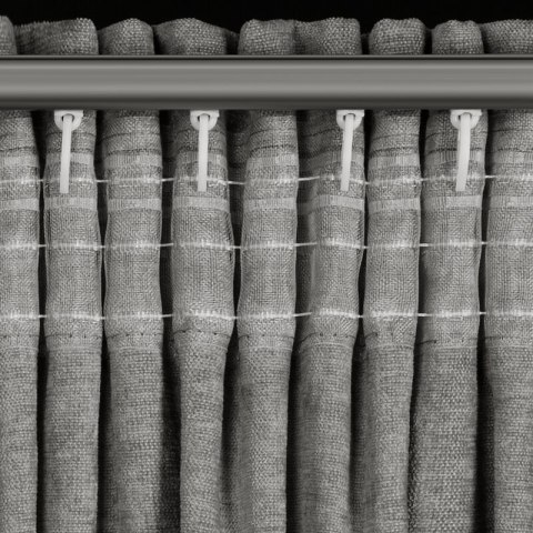 ZASŁONA GOTOWA VANI NA TAŚMIE 140 X 270 CM SZARY ZASŁONA GOTOWA VANI NA TAŚMIE 140 X 270 CM SZARY