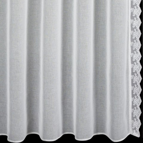 FIRANA GOTOWA SUZAN NA TAŚMIE 140 X 270 CM BIAŁY FIRANA GOTOWA SUZAN NA TAŚMIE 140 X 270 CM BIAŁY