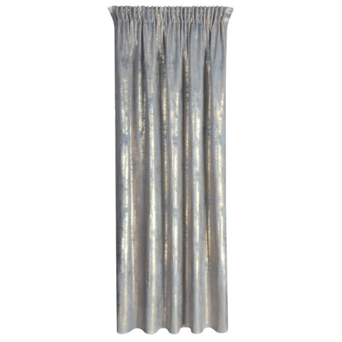 ZASŁONA GOTOWA RENIA NA TAŚMIE 140 X 270 CM SREBRNY ZASŁONA GOTOWA RENIA NA TAŚMIE 140 X 270 CM SREBRNY